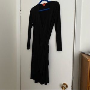4-20$   Joe Fresh black faux wrap dress